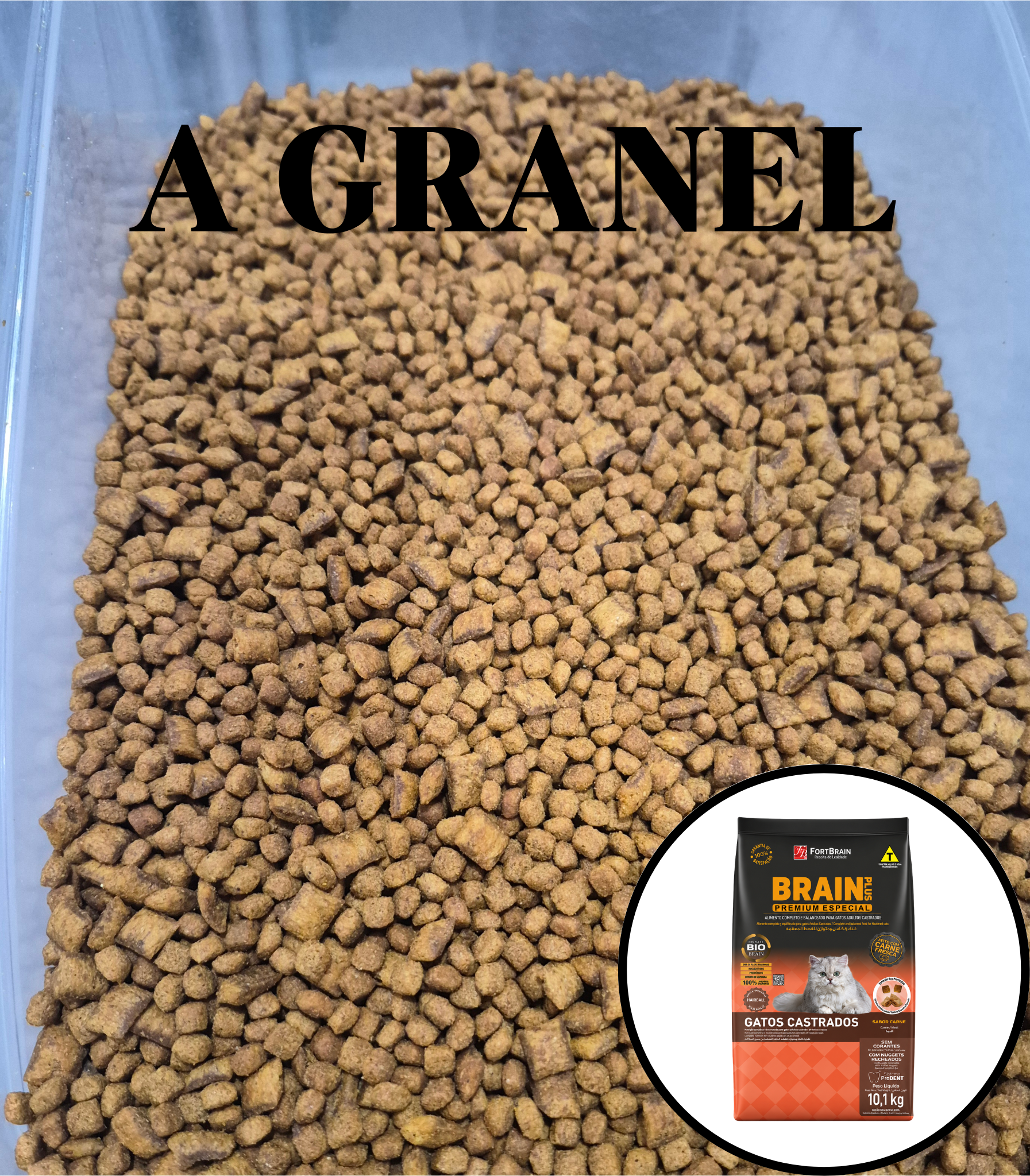 A Granel Brain Plus Castrados Carne 1kg