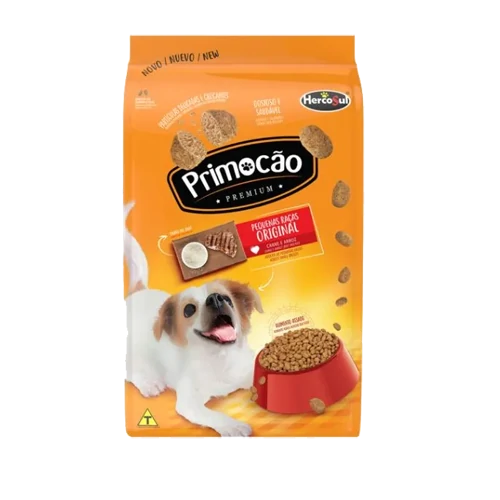 Racao Primocao Cao Adulto Racas Pequenas Carne e Arroz 10,1kg