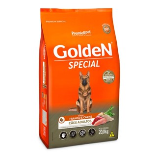 Ração Golden Special para Cães Adultos Frango e Carne 20 kg