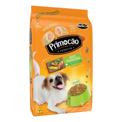 Ração Primocão Cão Adulto Raças Médias e Grandes Carne e Frango 10,1kg