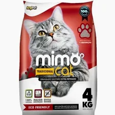 Areia Mimo Cat Tradicional para Gatos 4kg