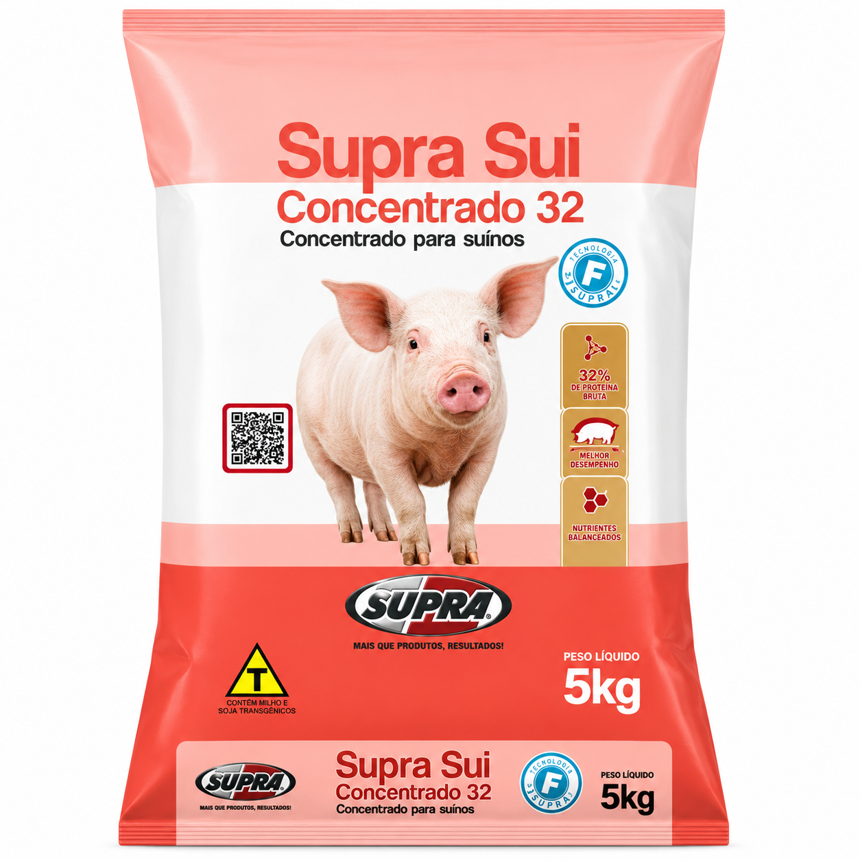 Ração Para Suínos Supra Concentrado 5kg